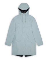 Rains 12020-147 Pool Long Jacket Pool Vihmajakk Meeste riided Naised Ülerõivad  Vihmajakid
