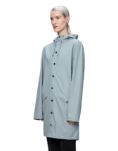 Rains 12020-147 Pool Long Jacket Pool Men Women  Outerwear Outerwear Rain jackets Rain jackets