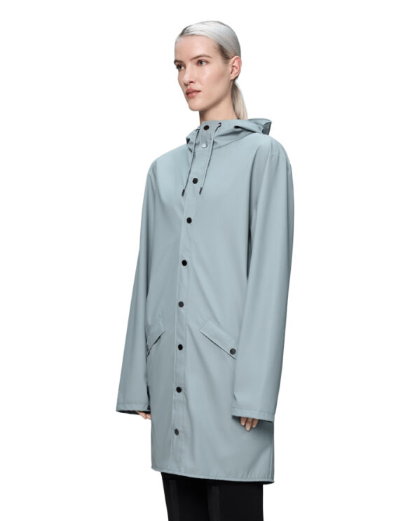 Rains 12020-147 Pool Long Jacket Pool Men Women  Outerwear Outerwear Rain jackets Rain jackets