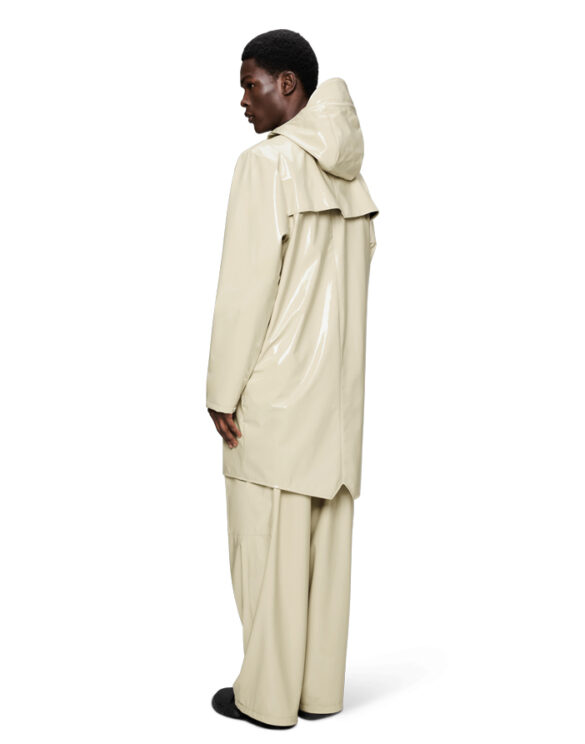 Rains 12020-149 Shore Long Jacket Shore Vihmajakk Meeste riided Naised Ülerõivad  Vihmajakid