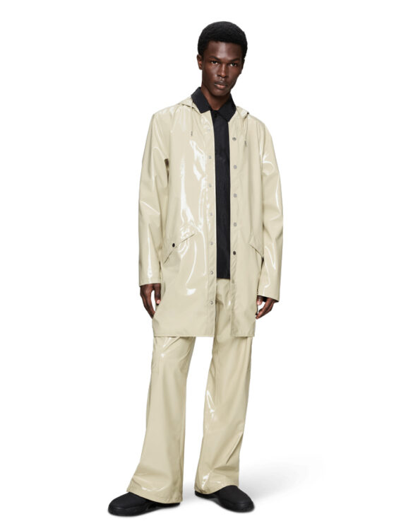 Rains 12020-149 Shore Long Jacket Shore Men Women  Outerwear Outerwear Rain jackets Rain jackets