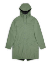 Rains 12020-145 Well Long Jacket Well Men Women  Outerwear Outerwear Rain jackets Rain jackets