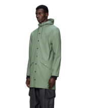 Rains 12020-145 Well Long Jacket Well Vihmajakk Meeste riided Naised Ülerõivad  Vihmajakid