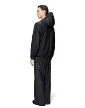 Rains 12210-01 Black Pocket Jacket Must Vihmajope Meeste riided Naised Ülerõivad  Vihmajakid
