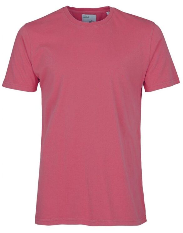 Colorful Standard Classic Organic Tee Raspberry Pink - men's T-shirts - womens tshirts - T-särgid