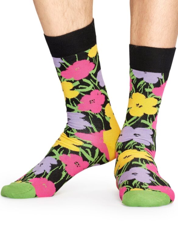 Andy Warhol Flower Sock
