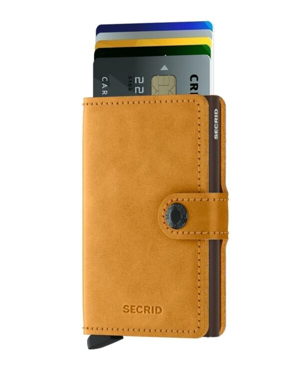 Miniwallet Vintage Ochre | Secrid wallets & card holders