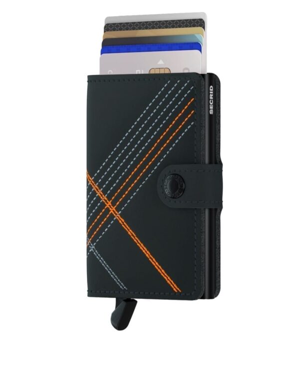 Miniwallet Stitched Orange | Secrid wallets & card holders