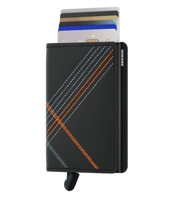 Slimwallet Stitched Orange | Secrid wallets & card holders