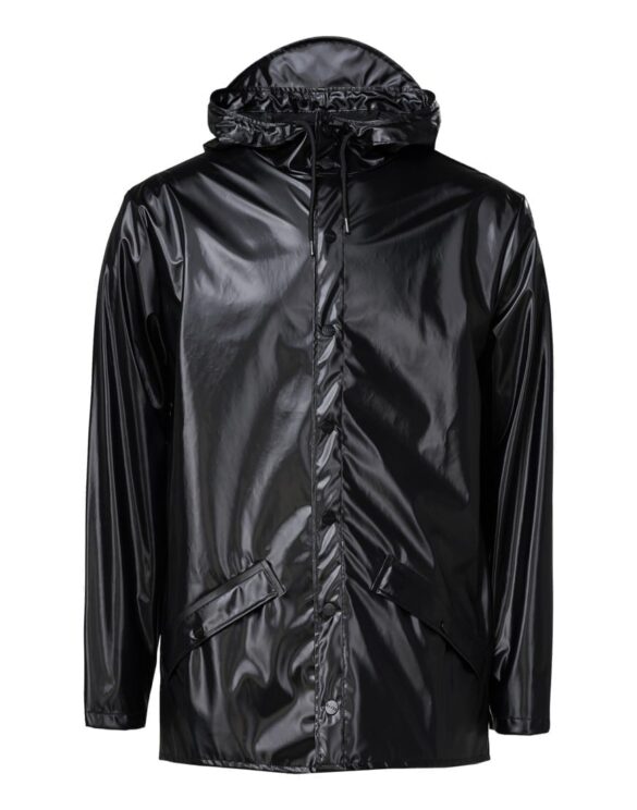 Rains Vihmajakk Jacket Shiny Black