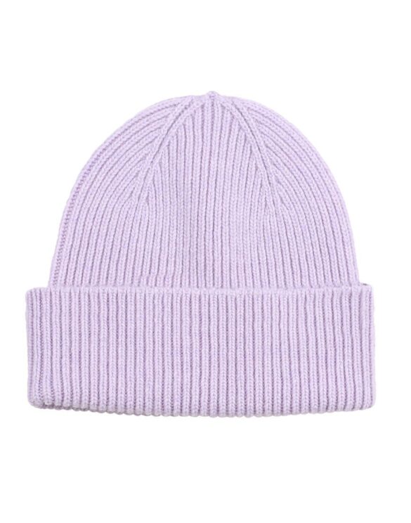 Merino Wool Hat Soft Lavender