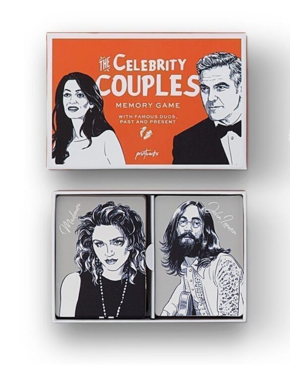 Printworks Market Memory Game Celebrity Couples