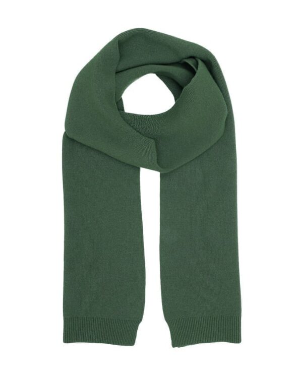 Colorful Standard Meriinovillane Sall / Merino Wool Scarf Emerald Green