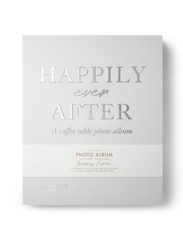 PrintWorks Market Photo Album - Happily Ever After (Ivory)