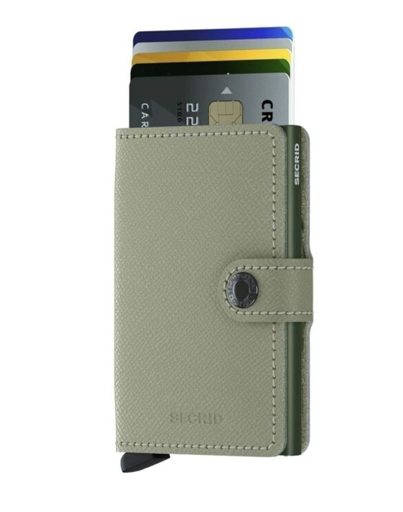 Miniwallet Crisple Pistachio Floral | Secrid wallets & card holders
