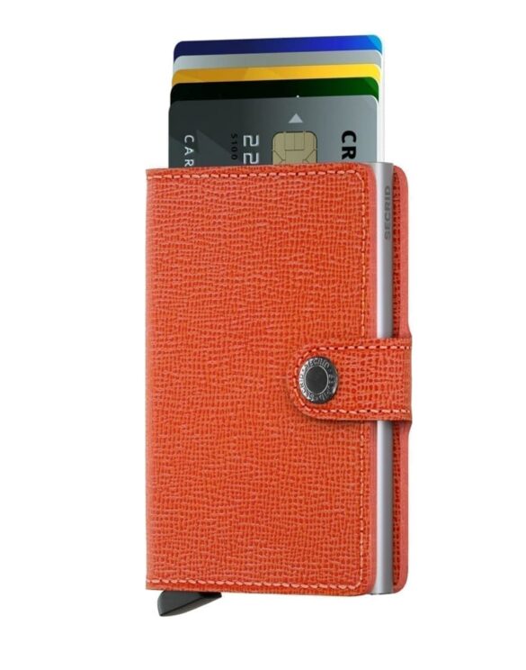 Miniwallet Crisple Orange | Secrid wallets & card holders