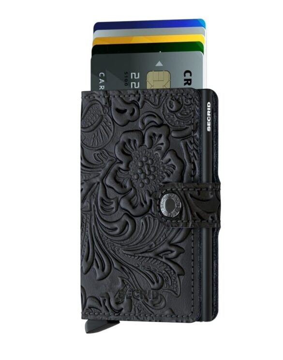 Miniwallet Ornament Black | Secrid wallets & card holders