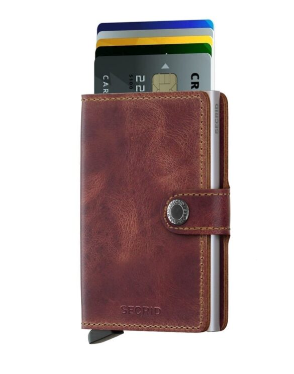 Miniwallet Vintage Brown | Secrid wallets & card holders