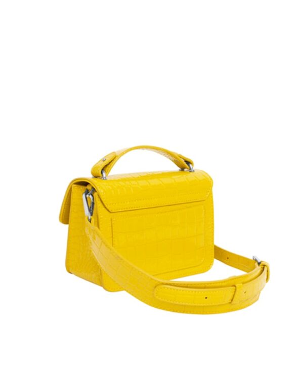 Hvisk Väikesed kotid Renei Croco Yellow
