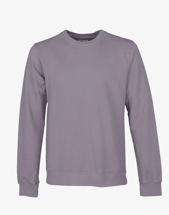 Colorful Standard Classic Organic Crew Purple Haze. Sustainable men's and women's sweatshirts.