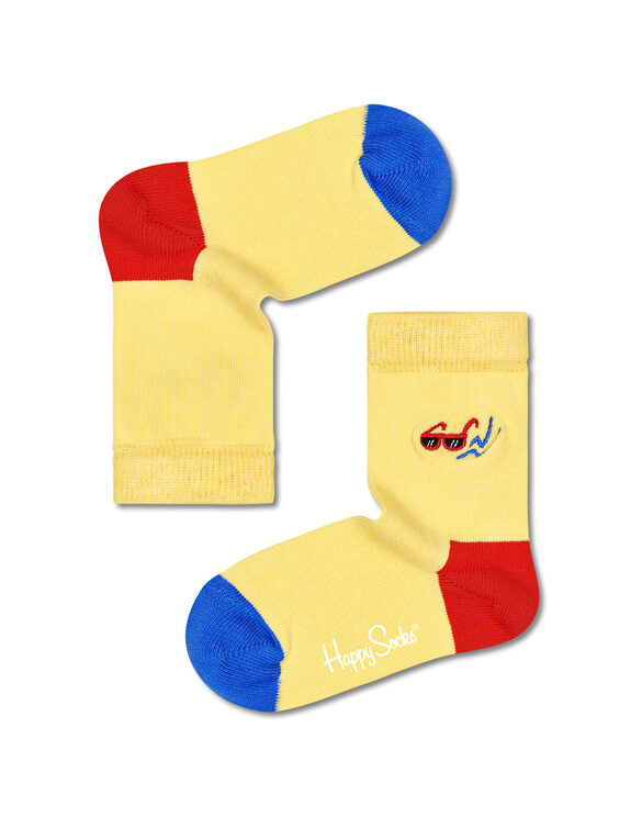 Happy Socks  Kids Embroidery Sunny Days Sock KBESD01-2000