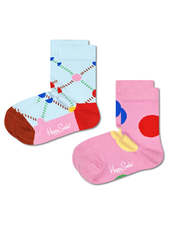 Happy Socks  2-pack Kids Dots Sock KDOT02-3300