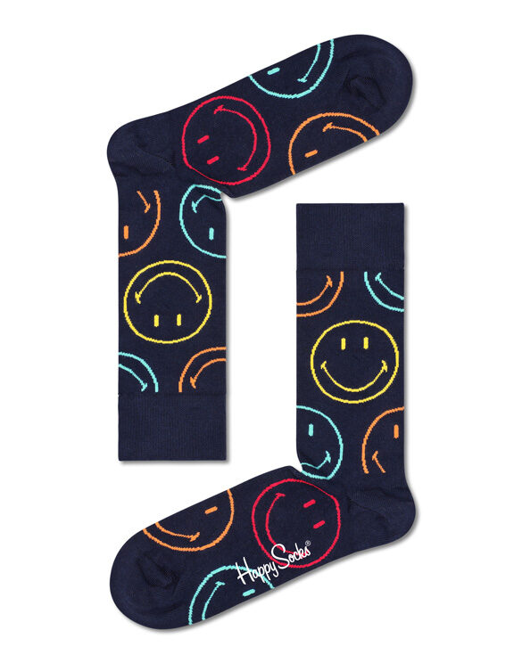 Happy Socks  Big Smiley Dot Sock SMY01-9301