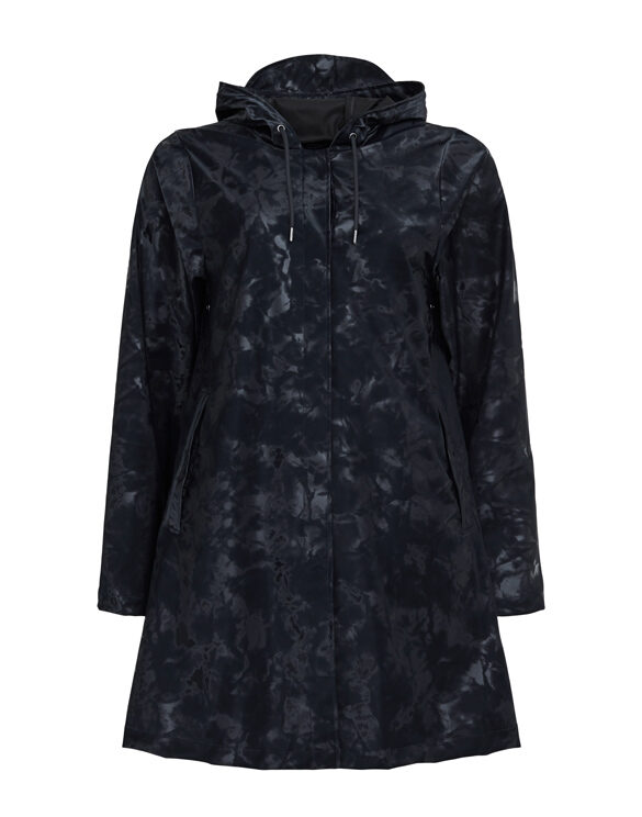 Rains 18340-77 A-Line Jacket Echoes  Women  Outerwear  Rain jackets