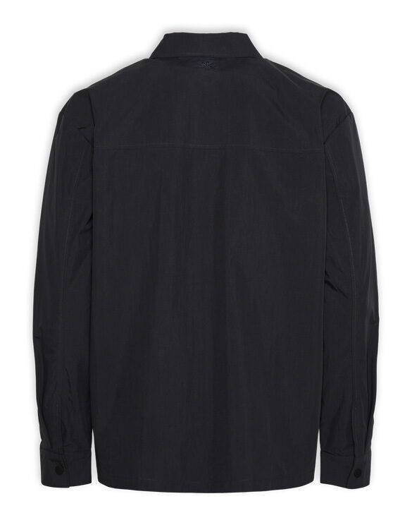 Rains Woven Shirt Black 18690-01 Mehed  Naised Ülerõivad Ülerõivad