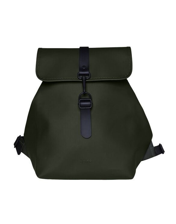 Rains Bucket Backpack Green 13870-03 Accessories Backpacks Bags Rains backpacks