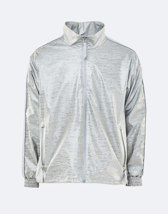 Rains LTD Track Jacket Dripping Silver 1702 Men Outerwear Rain jackets Women Outerwear Rain jackets