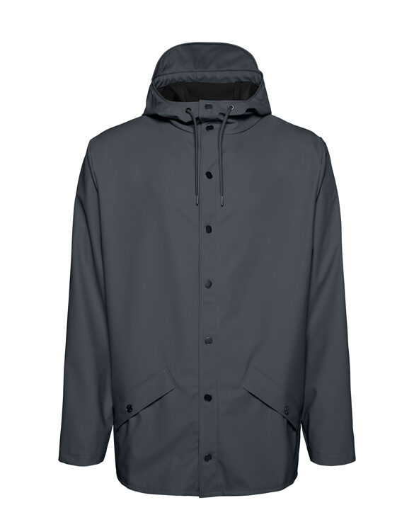 Rains Jacket Slate 12010-05 Men Outerwear Rain jackets Women Outerwear Rain jackets