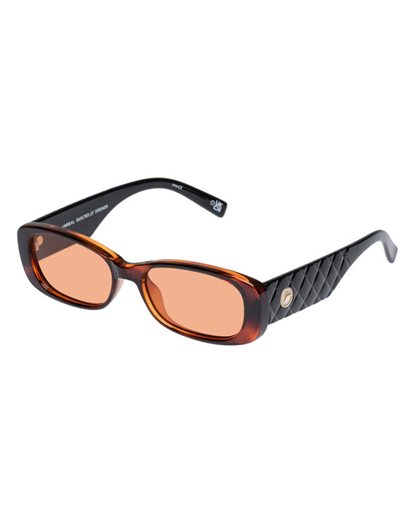 LSP2102405 Unreal Quilted Edt Toffee Tort/Black Quilt Sunglasses Accessories Glasses Sunglasses