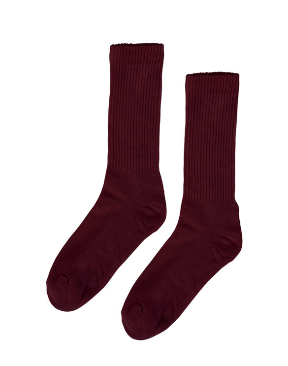 Colorful Standard Accessories Socks Organic Active Oxblood Red Socks CS6005-Oxblood Red