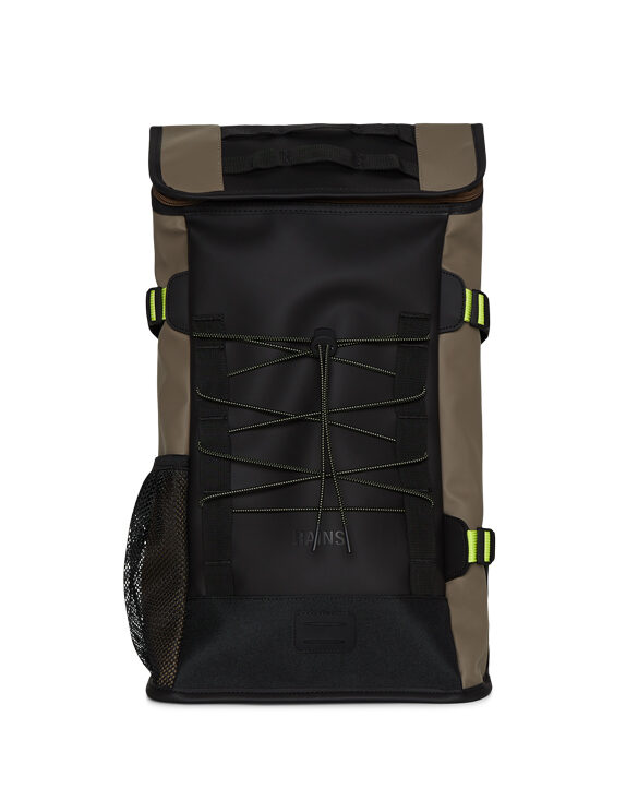 Rains 13150-55 Mountaineer Bag Black-Wood Accessories Bags Backpacks