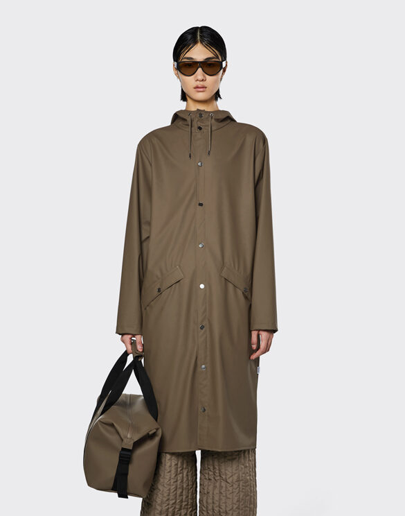 Rains 18360-66 Longer Jacket Wood Mehed Naised