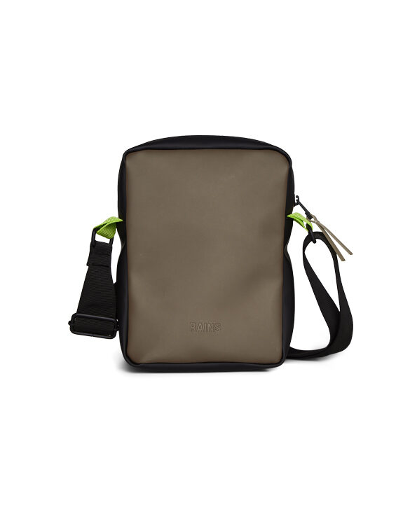 Rains 13560-55 Jet Bag Black-Wood Accessories Bags Small bags