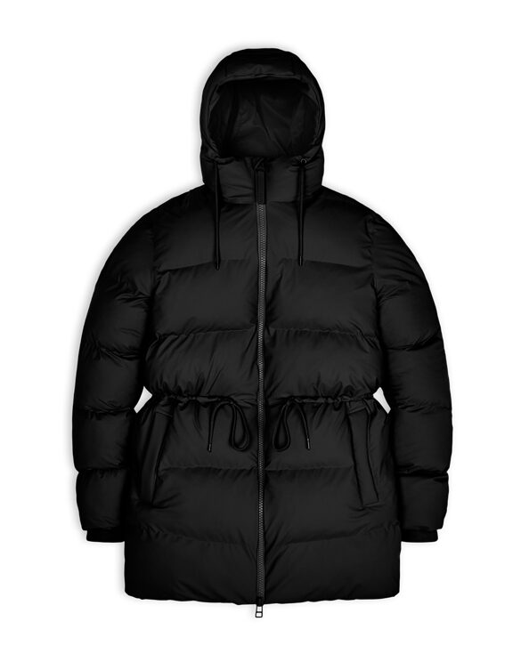 Rains 15370-01 Puffer W Jacket Black  Women   Outerwear  Winter coats and jackets