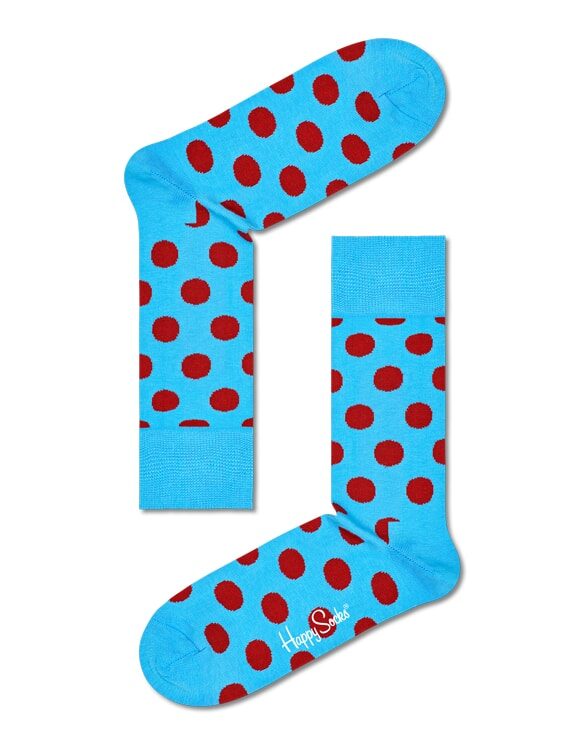 Big Dot Blue Socks Happy Socks BDO01-6200 Socks