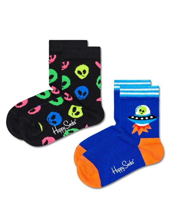 Happy Socks 2-Pack Kids Alien Socks KALN02-9300 Socks Kids socks