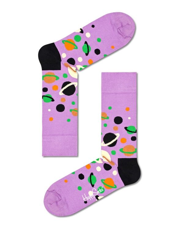 Happy Socks The Milky Way Pink Socks MIL01-5000 Socks
