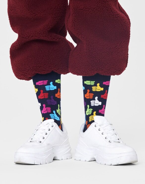 Happy Socks THU01-6550 Thumbs Up Sokid Sokid