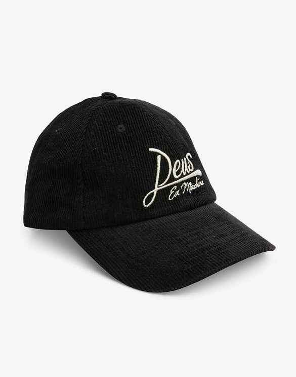 Deus Ex Machina DMF227386 Black Speciality Dad Cap Black Accessories Hats