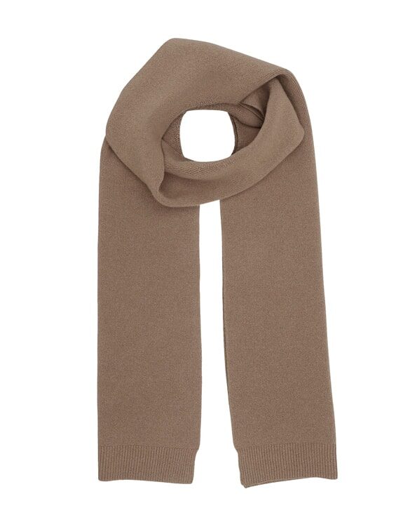 Colorful Standard Accessories Scarves Merino Wool Scarf Warm Taupe CS5082