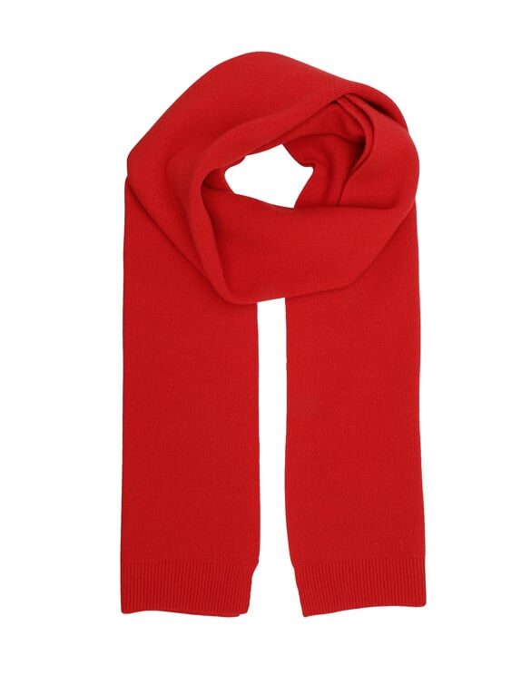 Colorful Standard Accessories Scarves Merino Wool Scarf Scarlet Red CS5082