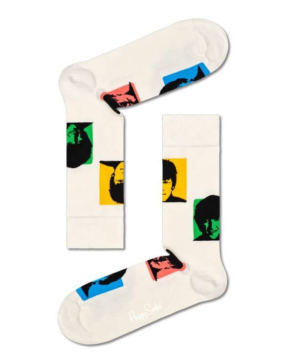 Beatles Silhouettes Socks Happy Socks BEA01-1300 Socks The Beatles x Happy Socks