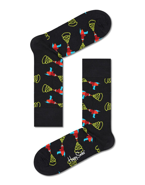 Happy Socks Lazer Quest Socks LAZ01-9300 Socks Fall/Winter 2022
