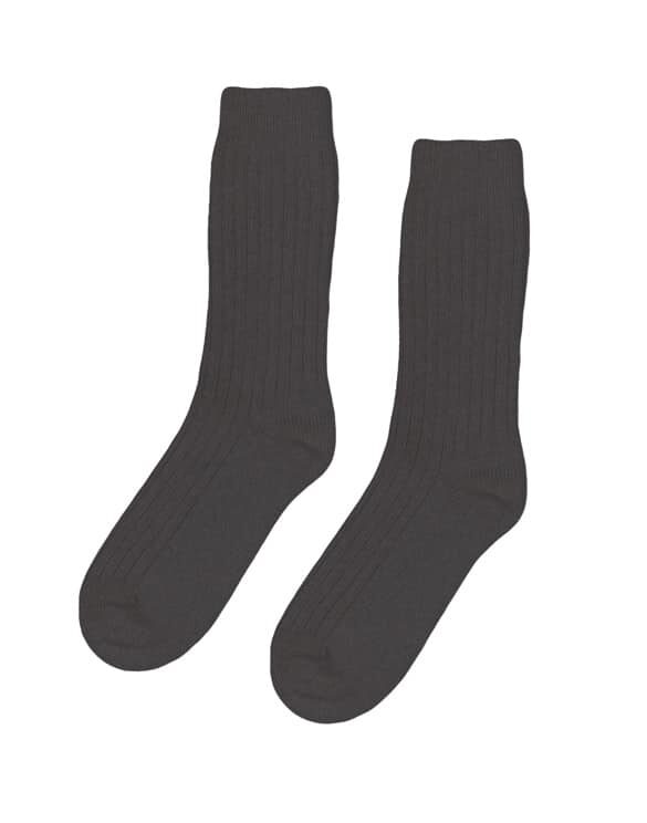 Colorful Standard Accessories Socks Merino Wool Blend Lava Grey Socks CS6003-Lava Grey