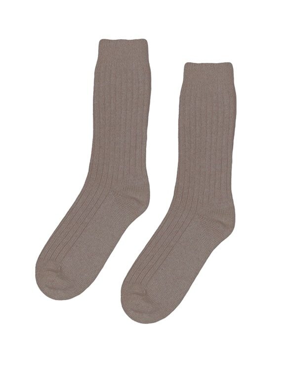 Colorful Standard Accessories Socks Merino Wool Blend Warm Taupe Socks CS6003-Warm Taupe