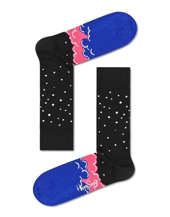 Happy Socks XOSP08-9350 3-Pack Outer Space Socks Gift Set Sokid Sokid Sügis/Talv 2022 Kinkekomplektid